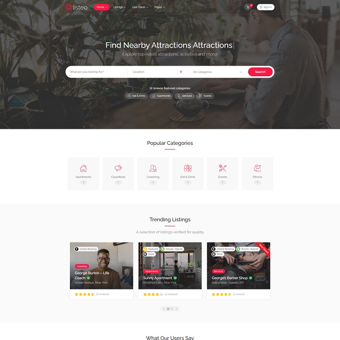 Listeo - Directory & Listings With Booking