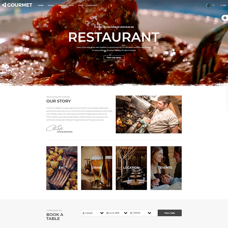 plantilla-wordpress-gourmet-restaurante